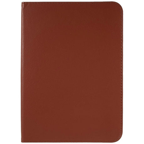 EIDERWOOD iPad 11" (2025) / iPad 10,9" (2024/2022) Classic Leather Flip Cover m. 360⁰ Stående funksjon - Brun
