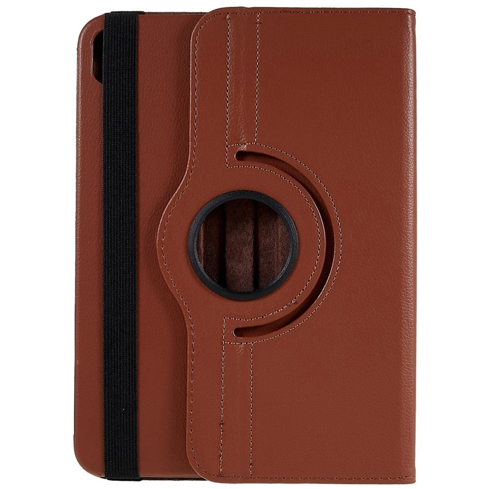 EIDERWOOD iPad 11" (2025) / iPad 10,9" (2024/2022) Classic Leather Flip Cover m. 360⁰ Stående funksjon - Brun