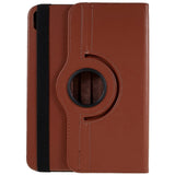 EIDERWOOD iPad 11" (2025) / iPad 10,9" (2024/2022) Classic Leather Flip Cover m. 360⁰ Stående funksjon - Brun