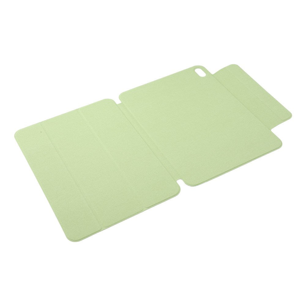 EIDERWOOD iPad 11" (2025) / iPad 10.9" (2024/2022) Magnetisk Tri-Fold Flip Cover - Lysegrøn