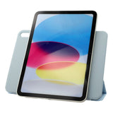 EIDERWOOD iPad 11" (2025) / iPad 10.9" (2024/2022) Magnetisk Tri-Fold Flip-deksel - Lyseblå