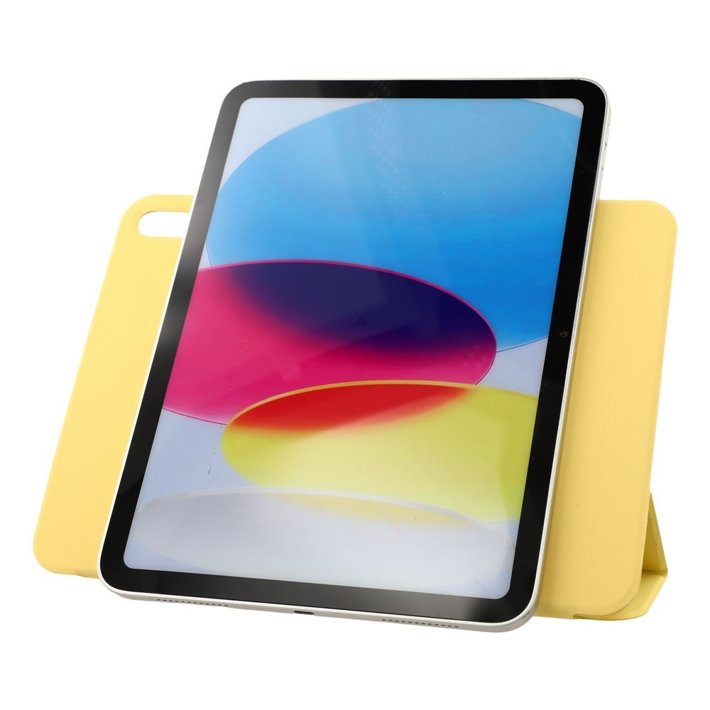 EIDERWOOD iPad 11" (2025) / iPad 10.9" (2024/2022) Magnetisk Tri-Fold Flip-deksel - Gul