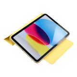 EIDERWOOD iPad 11" (2025) / iPad 10.9" (2024/2022) Magnetisk Tri-Fold Flip-deksel - Gul