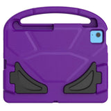 iPad 11" (2025) / iPad 10,9" (2024/2022) EVA Foam Kids Cover m. Stativ - Lilla