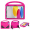 iPad 11" (2025) / iPad 10,9" (2024/2022) EVA Foam Kids Cover m. Stativ - Rosa