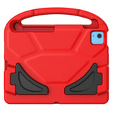 iPad 11" (2025) / iPad 10,9" (2024/2022) EVA Foam Kids Cover m. Stativ - Rød