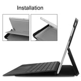 Microsoft Surface Pro 9 skinndeksel m. Stativ - Svart