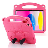 iPad 11" (2025) / iPad 10.9" (2024/2022) Cover til Børn - Panda Kickstand Cover - Pink