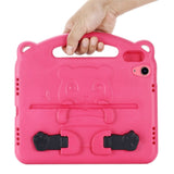 iPad 11" (2025) / iPad 10.9" (2024/2022) Cover til Børn - Panda Kickstand Cover - Pink