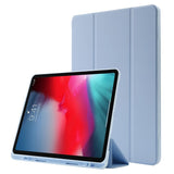 EIDERWOOD iPad Pro 11" (2022 / 2021 / 2020 / 2018) Tri-Fold Kunstlæder Flip Cover - Lyseblå