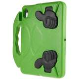 iPad 11" (2025) / iPad 10.9" (2024/2022) Børne cover - Thumb Kickstand Bagside Cover - Grøn