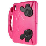 iPad 11" (2025) / iPad 10.9" (2024/2022) Børne cover - Thumb Kickstand Bagside Cover - Pink