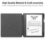Amazon Kindle Scribe 11. generasjon (2022) Origami Leather Flip Cover m. Penneholder - Graffiti