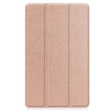 Lenovo Tab M8 (4. Gen.) - EIDERWOOD Tri-Fold Kunstlæder Flip Cover - Rose Gold