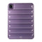 iPad Pro 11" (2022 / 2021 / 2020 / 2018) Fleksibelt plastdeksel - riller - gjennomsiktig / lilla