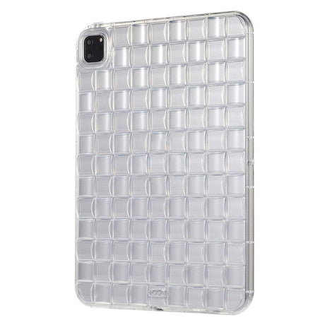 iPad Pro 11" (2022 / 2021 / 2020 / 2018) Fleksibelt plastdeksel - Flettedesign - Gjennomsiktig