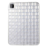 iPad Pro 11" (2022 / 2021 / 2020 / 2018) Fleksibelt plastdeksel - Flettedesign - Gjennomsiktig