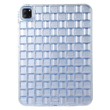 iPad Pro 11" (2022 / 2021 / 2020 / 2018) Fleksibelt plastdeksel - Flettedesign - Gjennomsiktig / Blå