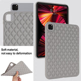 iPad Pro 11" (2022 / 2021 / 2020) Fleksibelt plastdeksel - Rhombe Design - Grå