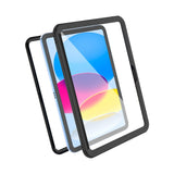 iPad 11" (2025) / iPad 10,9" (2024/2022) Vanntett deksel m. Skjermbeskytter - Gjennomsiktig / Svart