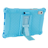 Lenovo Tab M9 silikondeksel m. Ståfunksjon - Lyseblå