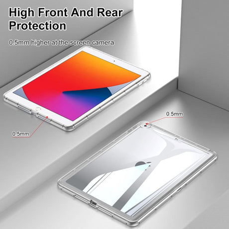 iPad (2018) / iPad (2017) Hybrid Bakdeksel - Rosa / Gjennomsiktig