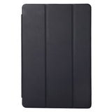 Samsung Galaxy Tab S6 Lite (2020-2024) Magnetisk Tri-Fold flip-deksel i skinn med. Blyantholder - Mørkeblå