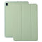 Samsung Galaxy Tab S6 Lite (2020-2024) Magnetisk Tri-Fold flip-deksel i skinn med. Blyantholder - Mørkegrønn