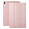 Samsung Galaxy Tab S6 Lite (2020-2024) Magnetisk Tri-Fold flip-deksel i skinn med. Blyantholder - Rose gull
