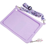 iPad 10,2" (2021 / 2020 / 2019) / Air 10,5" (2019) / Pro 10,5" silikon bakdeksel med stativ, trykk og stropp - Unicorn