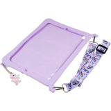 iPad 9.7 (2018-2017) / iPad Air / iPad Air 2 Silikon Bakdeksel m. Stativ, trykk og stropp - Unicorn