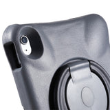 EIDERWOOD iPad 11" (2025) / 10.9" (2024 / 2022) Børne Cover m. Roterbar Ståfunktion - Grå / Sort