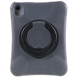 EIDERWOOD iPad 11" (2025) / 10.9" (2024 / 2022) Børne Cover m. Roterbar Ståfunktion - Grå / Sort