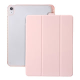 EIDERWOOD iPad 11" (2025) / iPad 10,9" (2024/2022) Tri-fold kunstskinn flipdeksel m. Apple blyantholder - rosa
