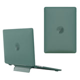 Macbook Pro 13 (2016-2022) Plastdeksel m. Ståfunksjon - Frosted Green