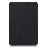 Samsung Galaxy Tab S9 Tri-Fold Leather Flip Cover m. Stativfunksjon - Sort