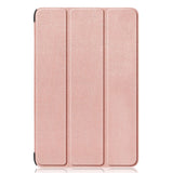 Samsung Galaxy Tab S9 Tri-Fold Leather Flip Cover m. Stativfunksjon - Rose Gold