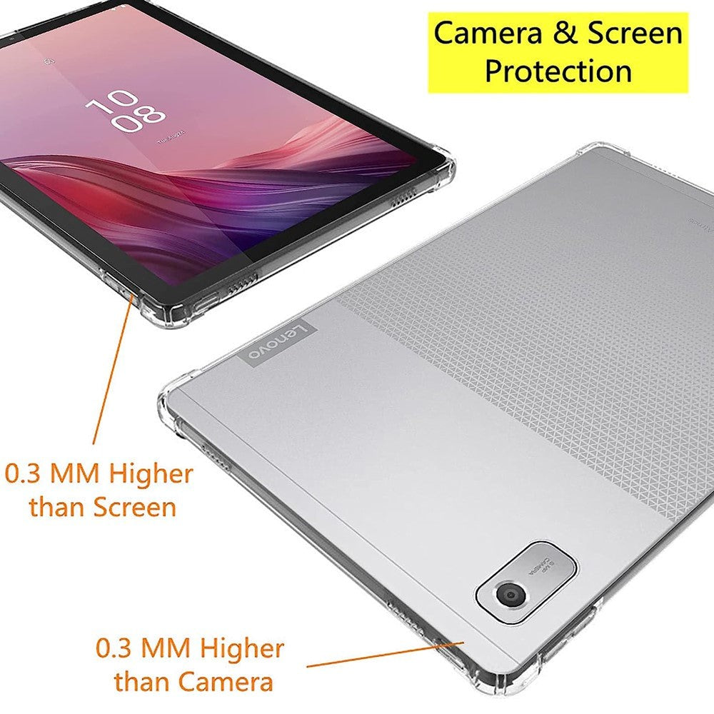 Lenovo Tab M9 fleksibelt plastdeksel - gjennomsiktig