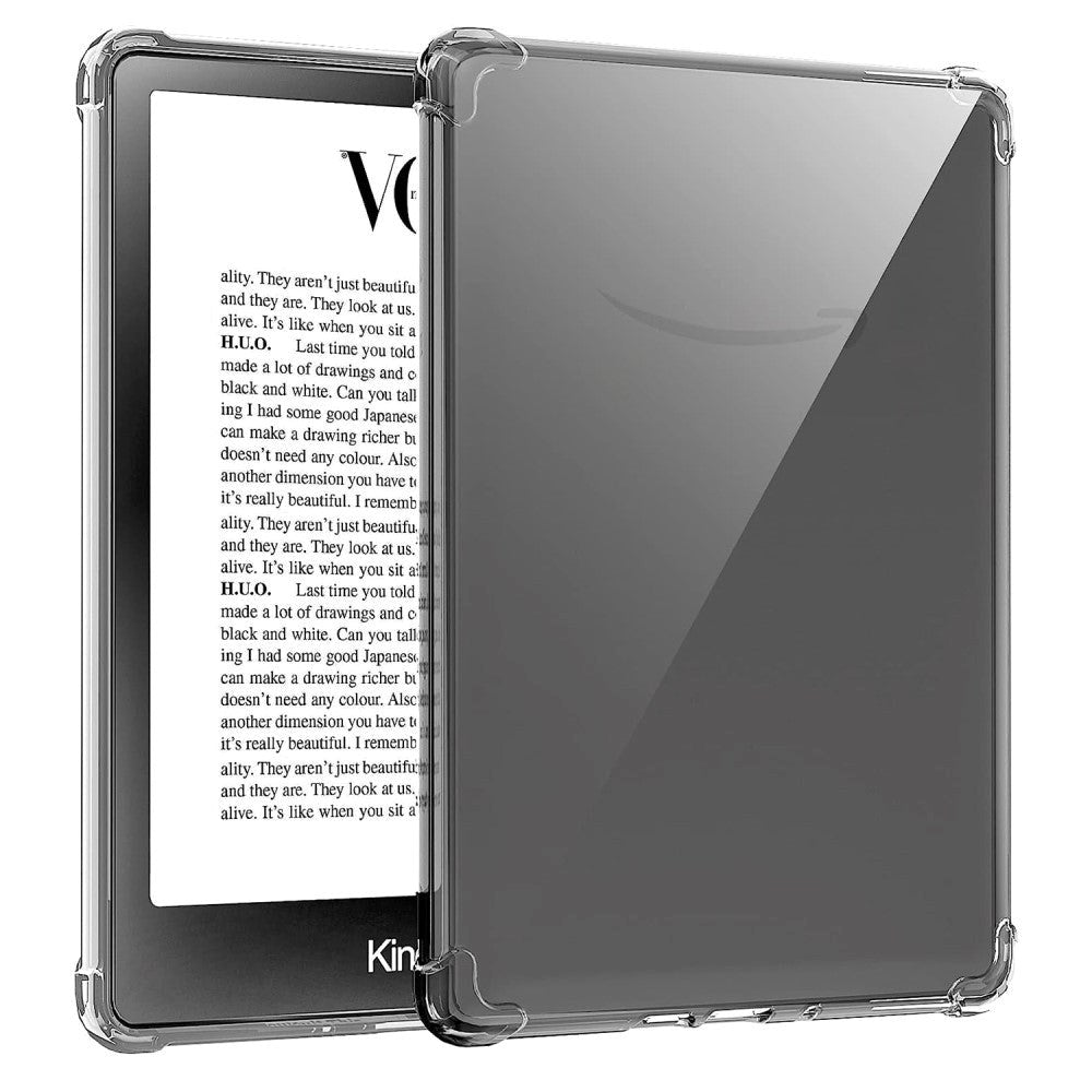 Amazon Kindle Paperwhite 5 11. generasjon (2021) fleksibelt plastbakdeksel – gjennomsiktig