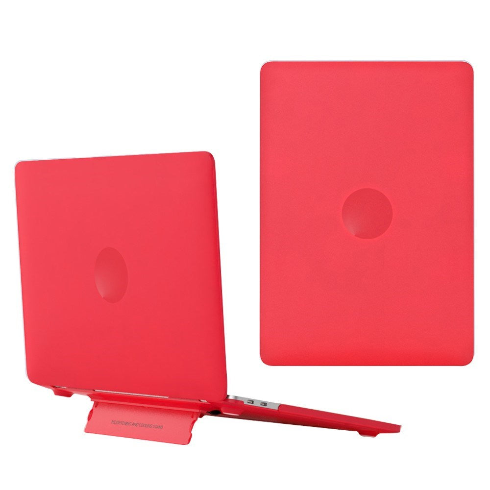 MacBook Air 13 (2013-2017) / (2010-2012) MacBook Cover med Kickstand - Rød