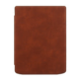 PocketBook InkPad 4 Leather Flip Cover m. Sleep Function - Svart
