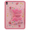 iPad 11" (2025) / iPad 10.9" (2024/2022) Barnedeksel - Butterfly Kickstand Silikondeksel m. Skulderstropp - Rosa
