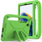 EIDERWOOD Samsung Galaxy Tab A11 / A9 Børnecover med Kickstand og Håndtag - Grøn