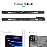 iPad Pro 11" (2022 / 2021 / 2020) Fleksibelt bakdeksel - Matt gjennomsiktig / ansikter