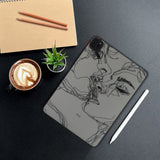 iPad Pro 11" (2022 / 2021 / 2020) Fleksibelt bakdeksel - Matt gjennomsiktig / ansikter