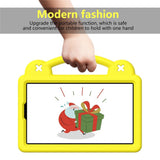 EIDERWOOD Samsung Galaxy Tab A11 / A9 Børnecover med Kickstand og Håndtag - Gul