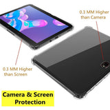 EIDERWOOD Samsung Galaxy Tab Active Pro / 4 Pro / 5 Pro Fleksibelt Plast Tablet Cover - Gennemsigtig
