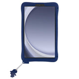 Samsung Galaxy Tab A9 Kids Bakdeksel m. Stativ og tegneserie - mørkeblå