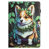 Amazon Kindle 11th Generation (2022) Leather Flip Cover m. Stativ og kortholder - Corgi