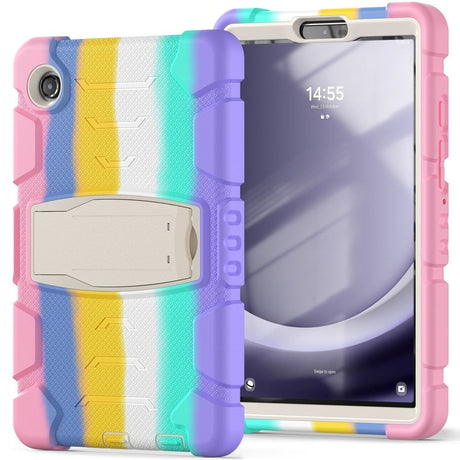 Samsung Galaxy Tab A9 Craftsman Bakdeksel m. Stativ - Multi